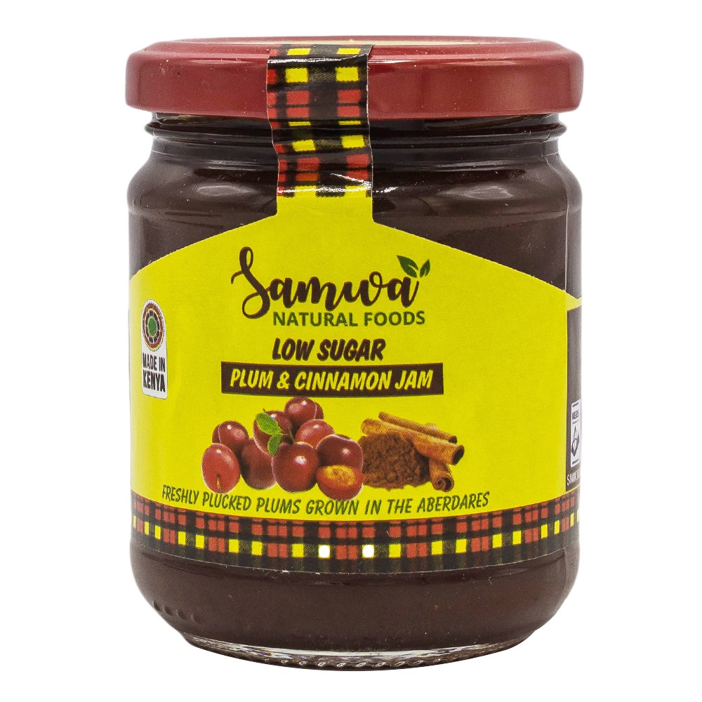 Low Sugar Plum & Cinnamon Jam 200g view 1
